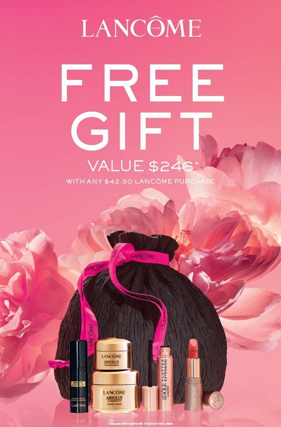 LANCOME NORDSTROM PROMOTIONS!